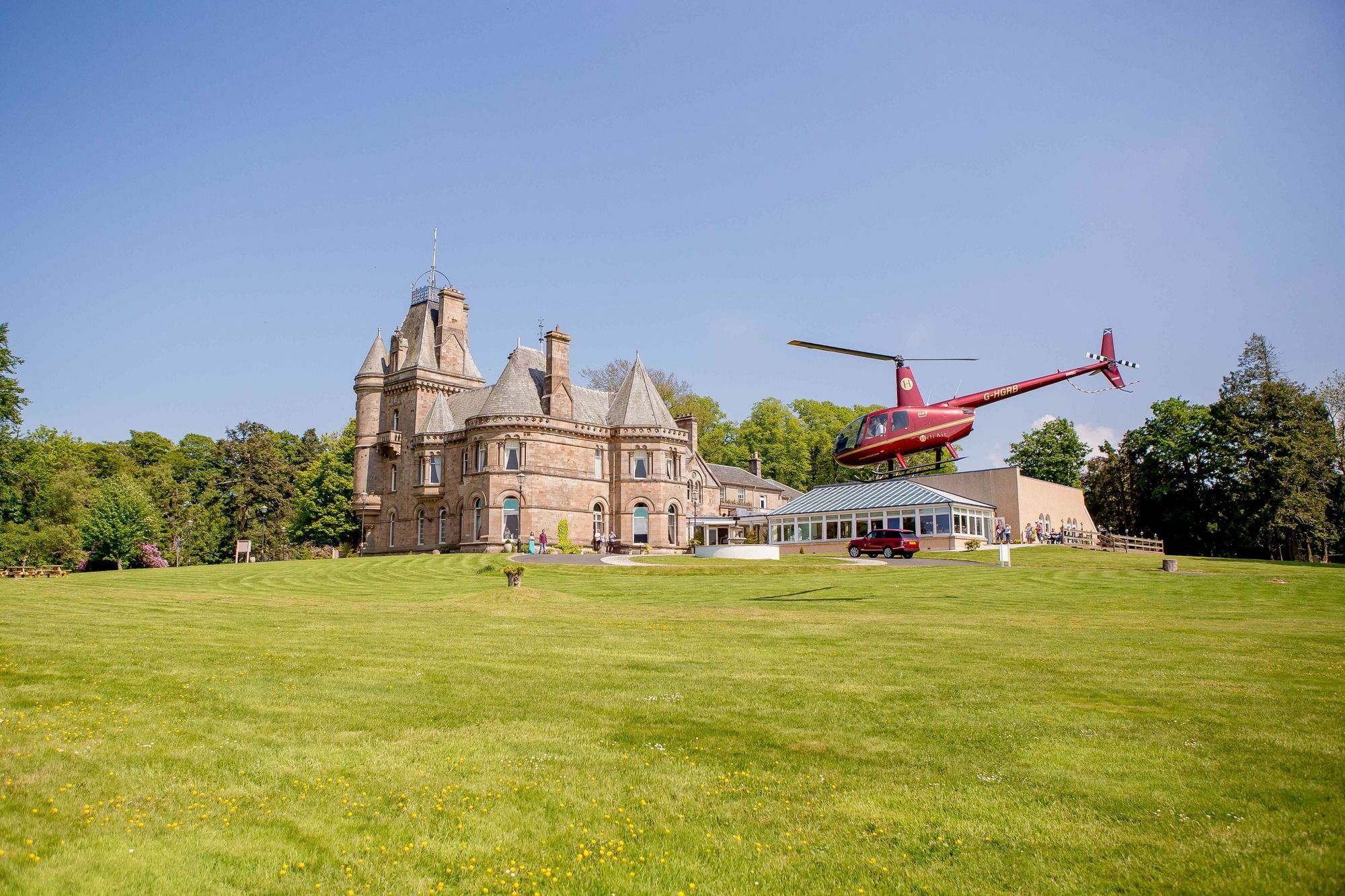 Cornhill Castle Hotel Biggar Bagian luar foto