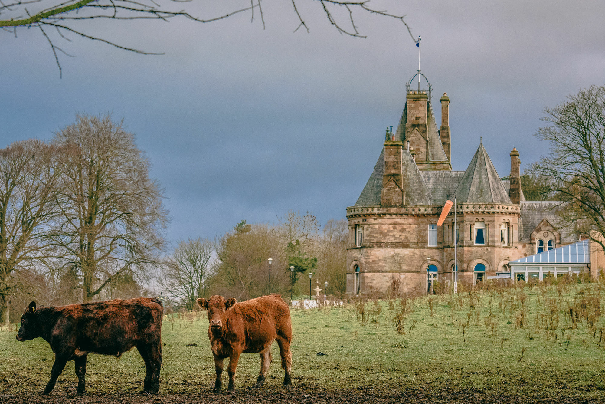 Cornhill Castle Hotel Biggar Bagian luar foto